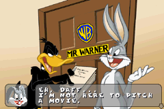 Looney Tunes: Back in Action back cover for GameBoy Advance